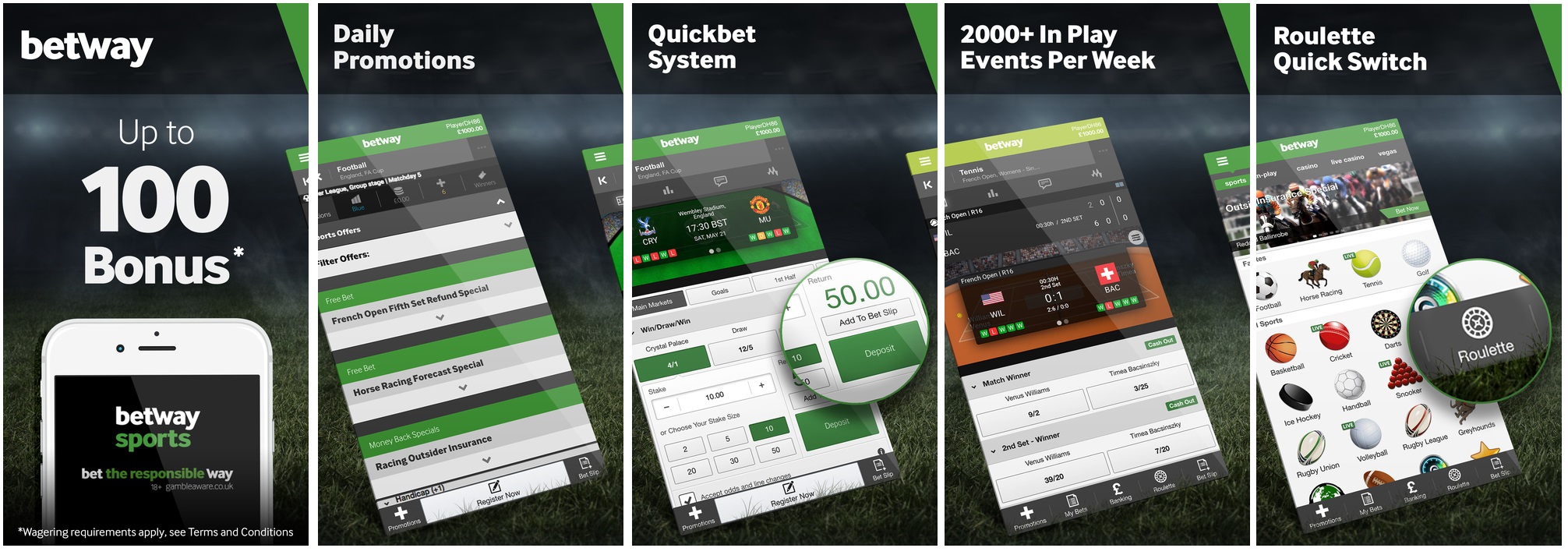 Betway Mobile App To Play On Android & iOS