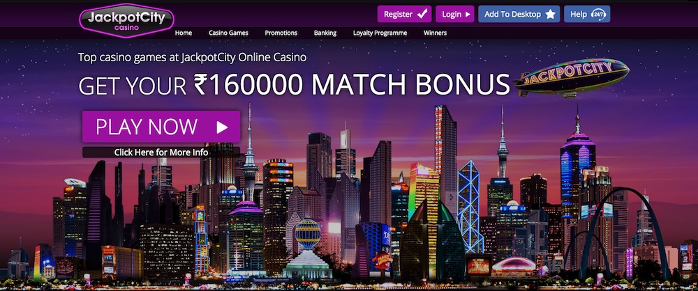 giveways of JackpotCity casinos 