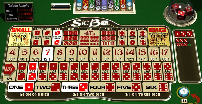  Play the Original Sic Bo Casino Game