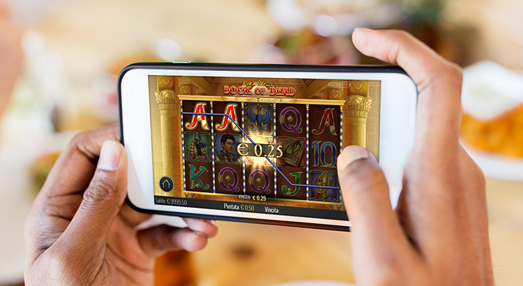 Playing Mobile Jackpot slots