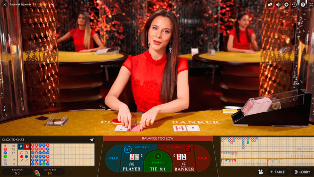 Play Live Baccarat Online